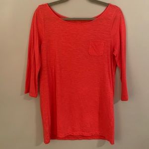 LOFT Coral Tee